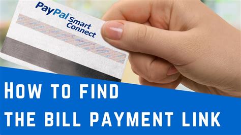 apply for paypal smart connect card|PayPal smart connect pay bill.